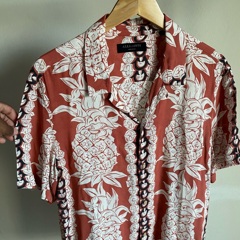 All saints short sleeve shirt
